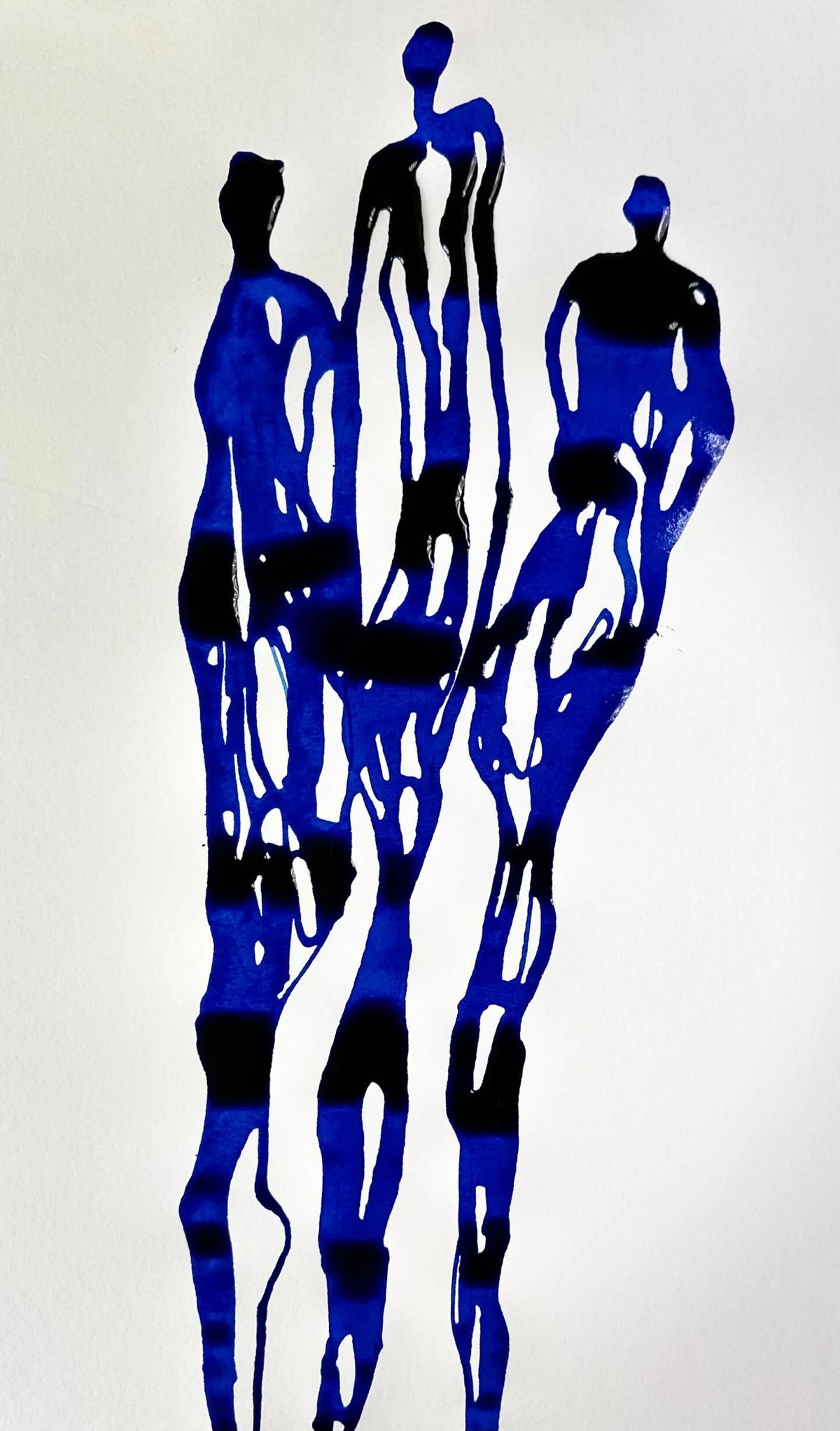 Silhouettes Bleu Nuit