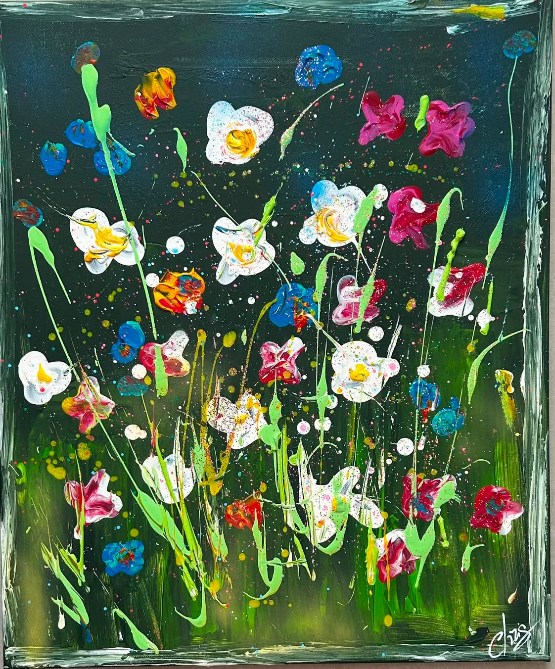 Fleurs Vertes